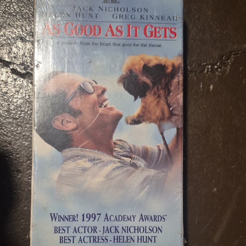 As Good As It Gets Dog Poster - Blue
